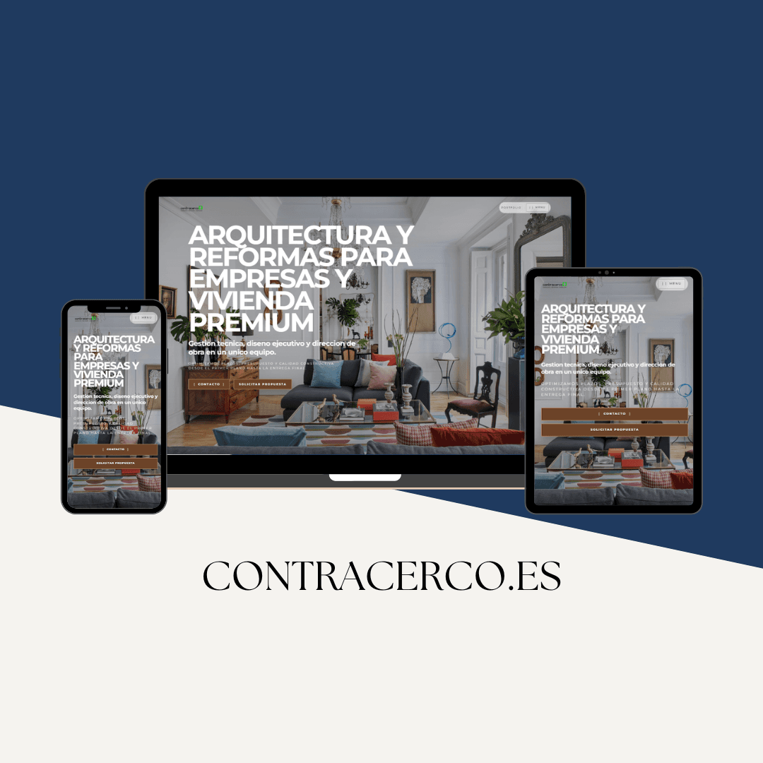 Captura del proyecto Contracerco